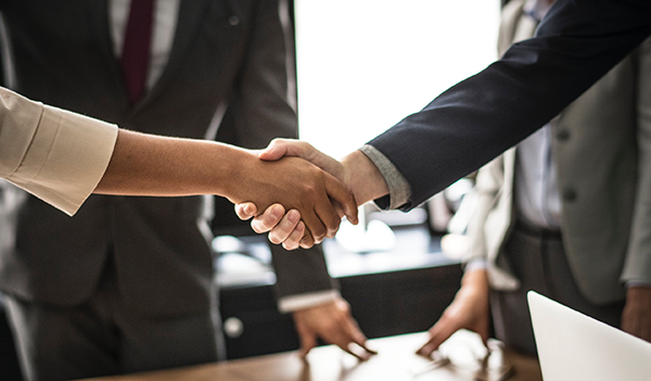Career Fair Handshake