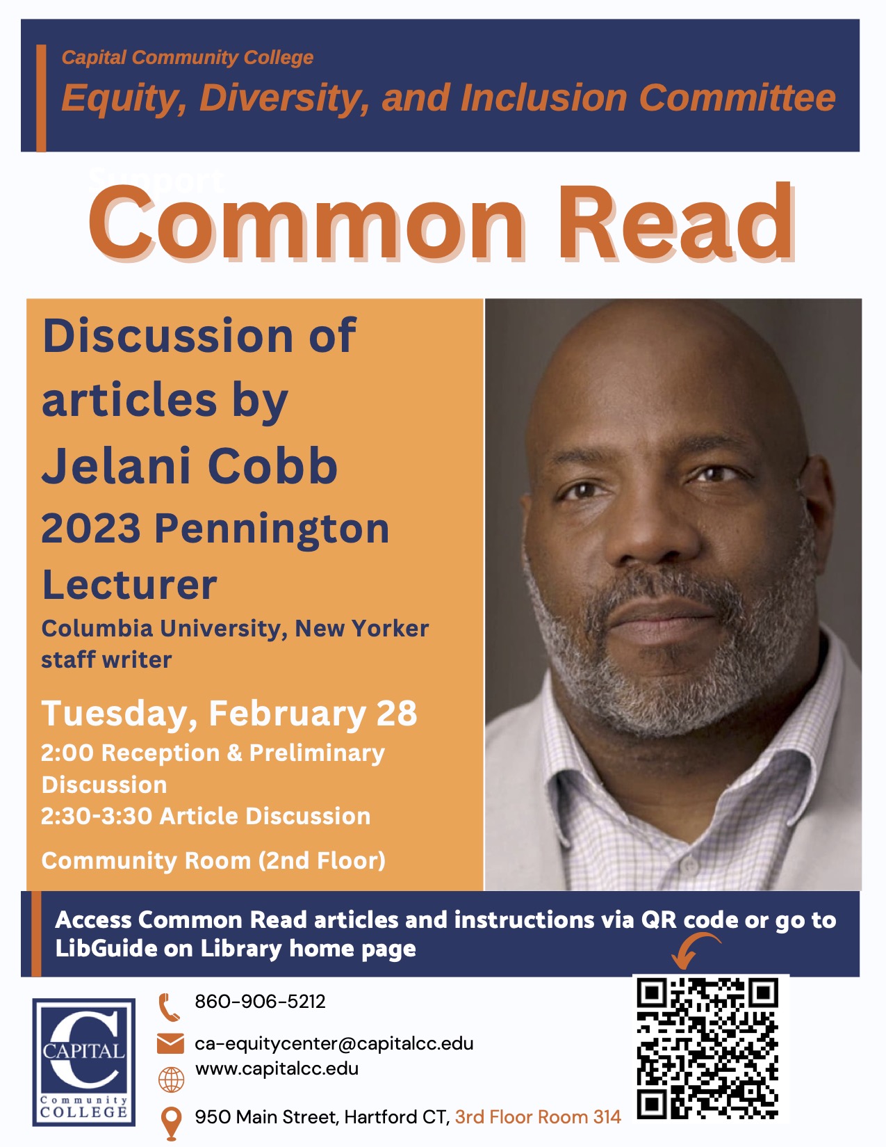 Pennington Lecture With Dr. Jelani Cobb