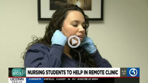 Nursing students to help in remote clinic